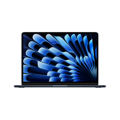 APPLE MacBook Air (2024) Middernacht - 13.6 inch - Apple M3 10-core GPU - 24 GB - 512 GB