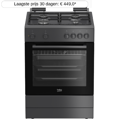 BEKO FBM6202ANL - AeroPerfect - Fornuis - Gas - breedte 60 cm