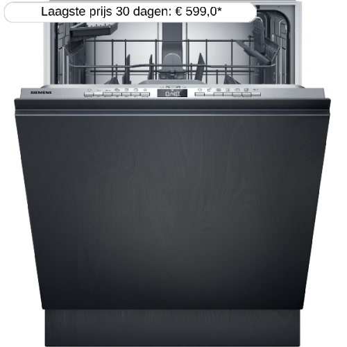 SIEMENS SN63EX04TE VarioSpeed Plus Inbouwvaatwasser - Volledig geïntegreerd - 13 couverts - 44 dB(A)