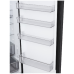 LG GBBS322CEV - breedte 59.7 cm - hoogte 203 cm - inhoud 375 l - NoFrost Koel-vriescombinatie Essence Black Steel