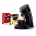 PHILIPS  SENSEO HD6553/67 Viva Café inclusief 2 pakken koffiepads - Koffiepadmachine - Met Pad- of capsulesysteem - Inhoud watertank: 0,7 l - Zwart