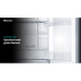 HISENSE RB390N4BCC - breedte 60 cm - hoogte 186 cm - inhoud 304 l - NoFrost 