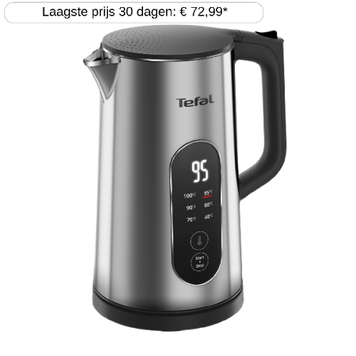 TEFAL KI871D Selection 1.7L Waterkoker Inox (RVS)