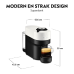KRUPS  Nespresso XN9201 Vertuo Pop Coconut - Capsulemachine - Met Pad- of capsulesysteem - Wit