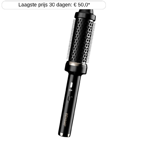 REVAMP Progloss Big Round Brush BR1400A Stijlborstel Zwart