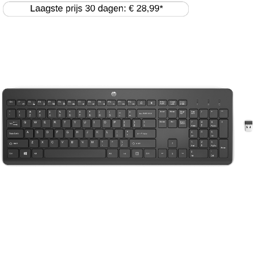 HP 230 Draadloos Toetsenbord