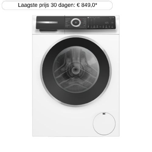 BOSCH WGH24407NL -  Wasmachine Voorlader - 9 kg - 1400 rpm - 70 dB