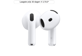 APPLE Draadloze oordopjes AirPods 4 Actieve ruisonderdrukking + Oplaadcase Wit