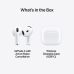 APPLE Draadloze oordopjes AirPods 4 Actieve ruisonderdrukking + Oplaadcase Wit