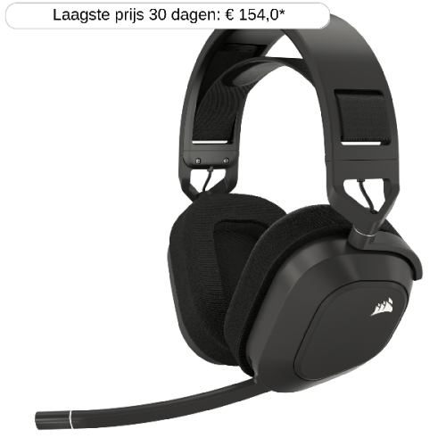 CORSAIR HS80 MAX Draadloze Headset - Steel Gray