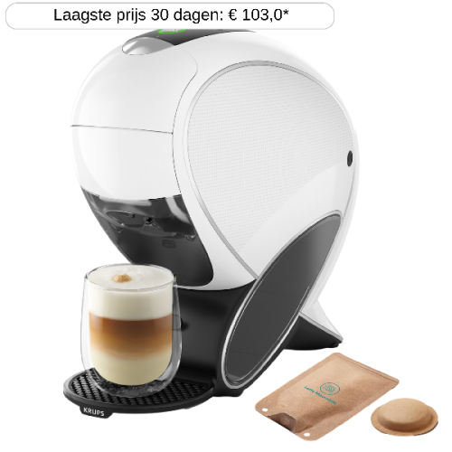 KRUPS  NESCAFÉ Dolce Gusto YY5679 NEO Latte - Koffiemachine - Met Pad- of capsulesysteem - Wit