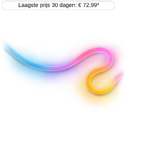 WIZ Neonstrip 3m voor binnen - Gekleurd en wit licht - Slimme ledstrip Wit