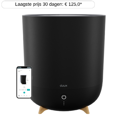 DUUX Duux Neo Smart Ultrasone Luchtbevochtiger Zwart Luchtbevochtiger Zwart