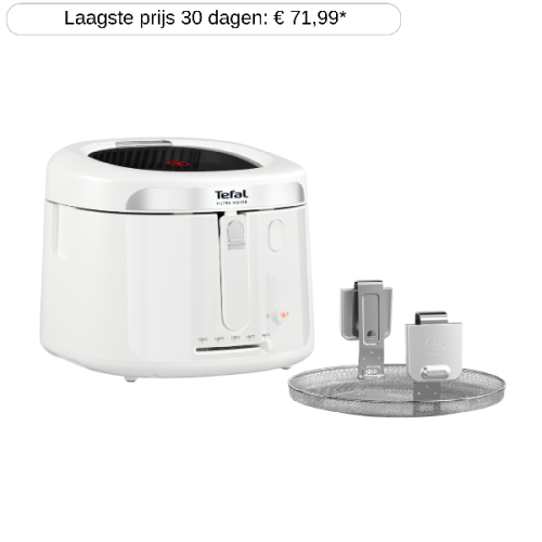 TEFAL FF2541 Filtra Vision Frituurpan Wit