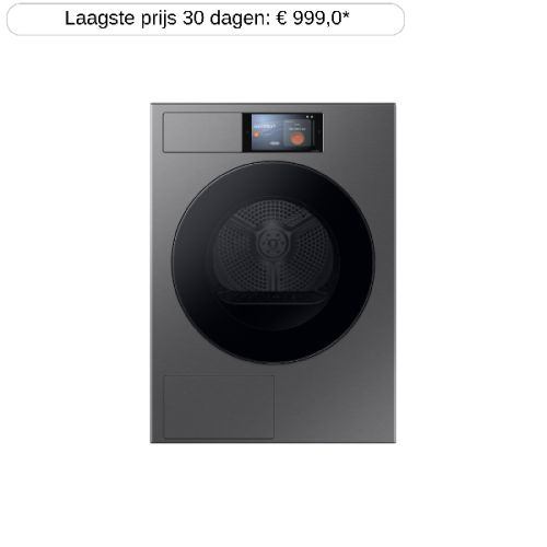 SAMSUNG DV90F09F4SU3 60 dB 9kg Label A Warmtepompdroger A