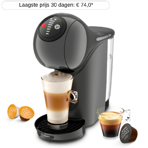 KRUPS  KP243B NESCAFÉ Dolce Gusto Genio S - Capsulemachine - Met Pad- of capsulesysteem - Grijs