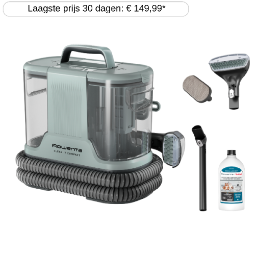 ROWENTA IN3020 Clean-it Compact Vlekverwijderaar Eucalpytus