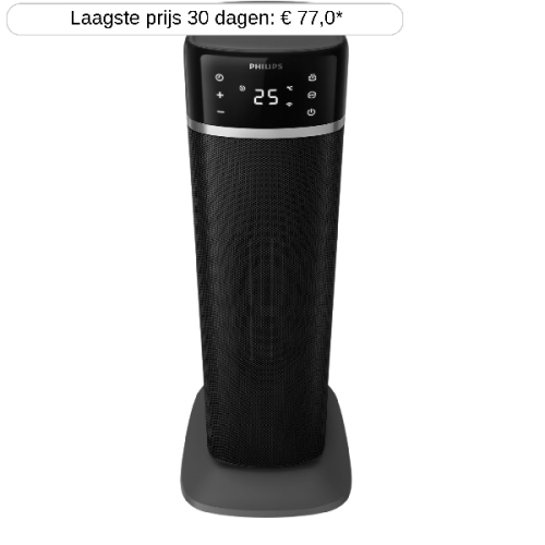 PHILIPS CX5120/11 Keramische kachel Grijs