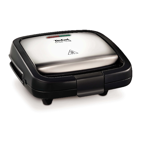 TEFAL SM193D Croc Time Tosti-ijzer Zilver