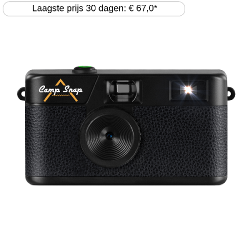 CAMPSNAP - Compactcamera Zwart