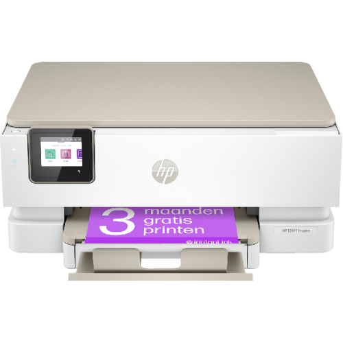 HP Envy Inspire 7220e - Instant Ink - Printen, kopiëren en scannen - Inkt All-in-one-printer Bruin HP+ geschikt
