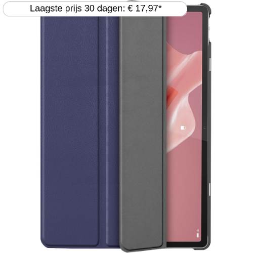 JUST IN CASE 505408 Lenovo Tab P12 TriFold Beschermhoes  Blauw