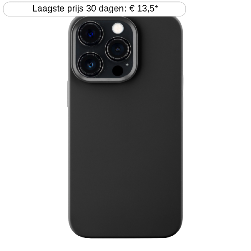 CELLULARLINE Sensation Telefoonhoesje voor Apple iPhone 16 Pro Zwart