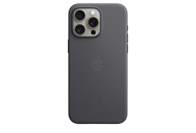 APPLE iPhone 15 Pro Max FineWoven hoesje met MagSafe - Zwart