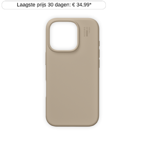 IDEAL OF SWEDEN MagSafe Telefoonhoesje voor Apple iPhone 16 Pro Max Beige