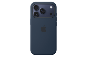 APPLE Silicone MagSafe Telefoonhoesje voor Apple iPhone 17 Pro Middernacht