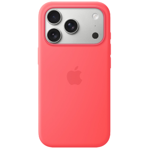 APPLE Silicone MagSafe Cover voor Apple iPhone 17 Pro Bright Guava