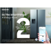 SAMSUNG  RS70F64KETEF -  Amerikaanse koelkast - breedte 91.2 cm - hoogte 178.4 cm - inhoud 420 l - NoFrost
