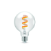 WIZ Globe Filament E27 - Gekleurd en wit licht - Slimme ledlamp Transparant