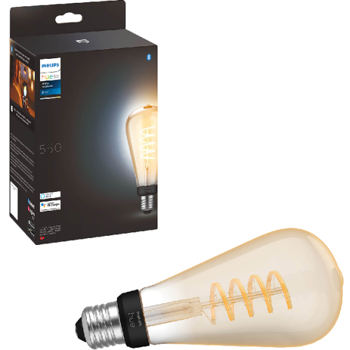 PHILIPS HUE Filament edisonlamp ST72 E27  WA