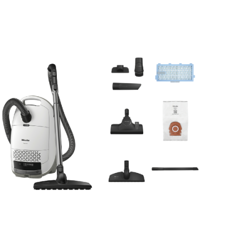 MIELE Guard M1 Parquet Flex Stofzuiger met zak Briljantwit