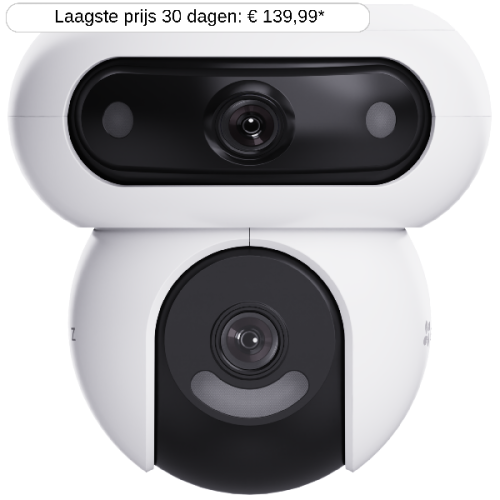 EZVIZ H90 Dual 2K+ Slimme buitencamera Wit