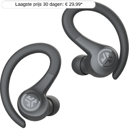 JLAB GO Sport+ Oordopjes Zwart