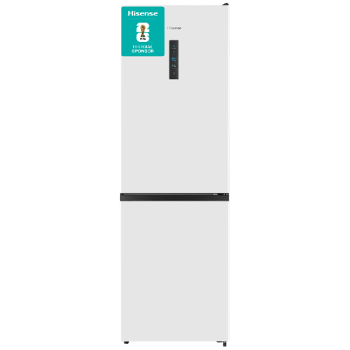 HISENSE RB390N4BWC - breedte 60 cm - hoogte 186 cm - inhoud 304 l - NoFrost 