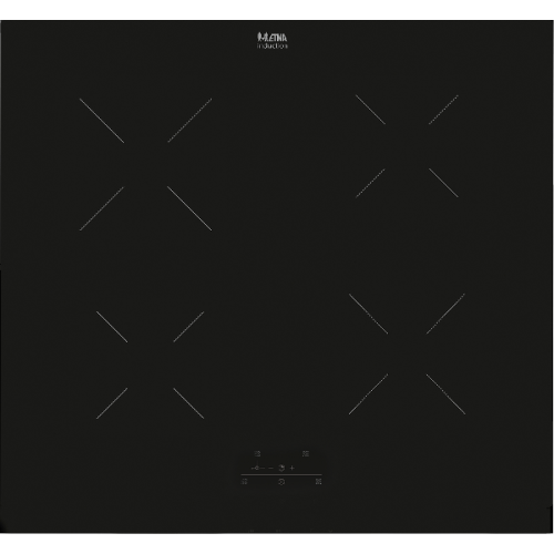 ETNA KIV360WIT  Kookplaat - Vrijstaand - Inductie - 2-fasen (Perilex) - breedte 60 cm