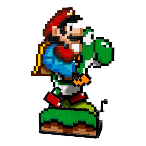 LEGO SUPER MARIO 71438 Super Mario World: Mario en Yoshi Bouwstenen