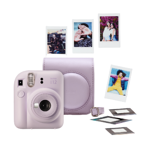 FUJIFILM instax mini 12 Lilac Purple -  Peak-bundel 2023