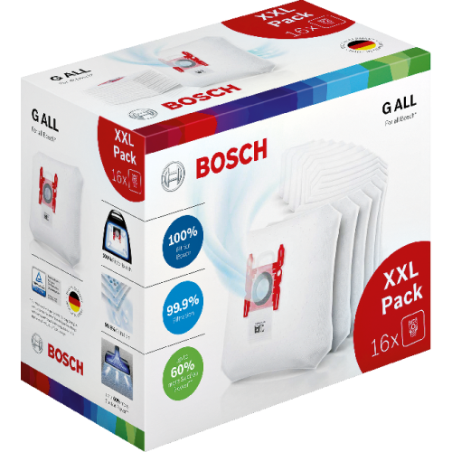 BOSCH BBZ16GALL PowerProtect stofzuigerzakken 16 stuks