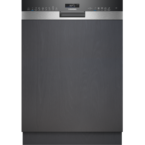 SIEMENS SN55ES12CE VarioSpeed Plus Inbouwvaatwasser - Half geïntegreerd - 14 couverts - 42 dB(A)