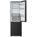 LG GBBS312AEV - Koel-vriescombinatie - breedte 59.7 cm - hoogte 186 cm - inhoud 333 L - NoFrost Koel-vriescombinatie Essense Black Steel