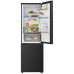 LG GBBS312AEV - Koel-vriescombinatie - breedte 59.7 cm - hoogte 186 cm - inhoud 333 L - NoFrost Koel-vriescombinatie Essense Black Steel