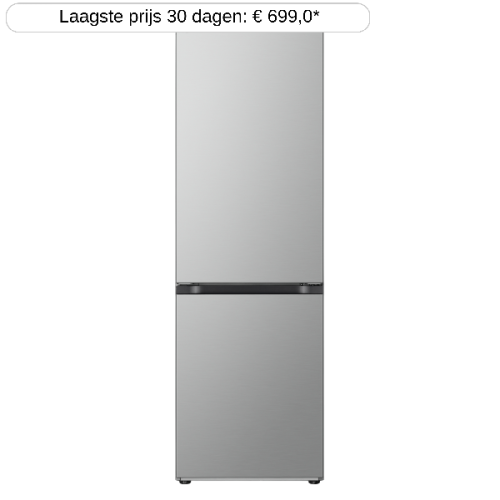 LG  GBV3100CPY DoorCooling+ -  Koel-vriescombinatie - breedte 59.5 cm - hoogte 186 cm - inhoud 300 l - NoFrost