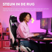 TRUST GXT 714W Ruya - Comfortabele Gaming Stoel - Volledig verstelbaar - Gemaakt met duurzame materialen - Gaming-stoel Wit / Zwart