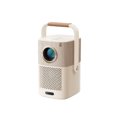 YABER T2 plus smart portable projector 2x5w jbl Beamer Beige