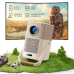 YABER T2 plus smart portable projector 2x5w jbl Beamer Beige