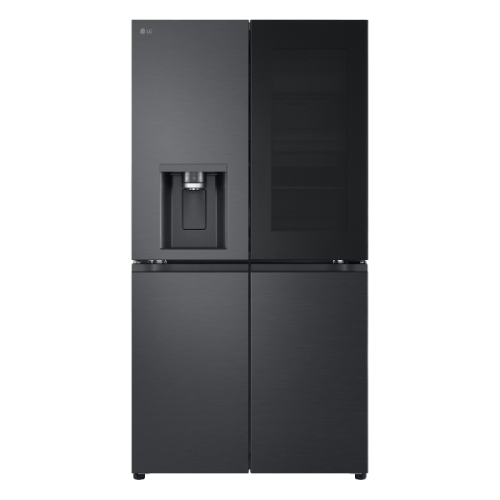 LG  GMG960EVEE InstaView -  Amerikaanse koelkast - breedte 91.4 cm - hoogte 179.2 cm - inhoud 638 l - NoFrost